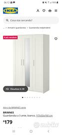 armadio guardaroba IKEA Brimnes 