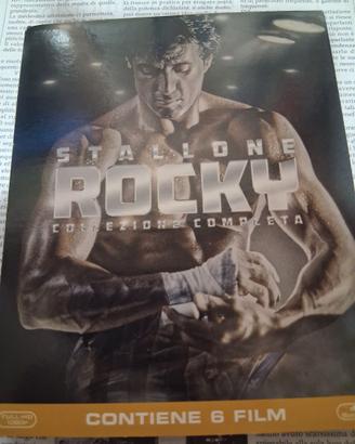 COFANETTO CON 6 BLU RAY DELLA SAGA DI ROCKY