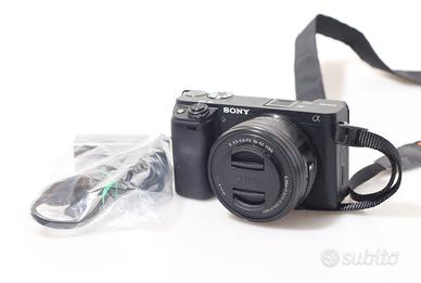 FOTOCAMERA DIGITALE SONY A6400 + SONY 16-50 OSS.