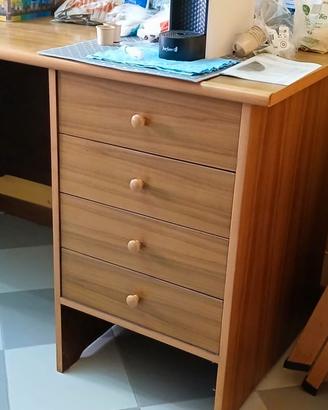 scrivania in legno