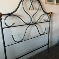 Letto ferro battuto vintage