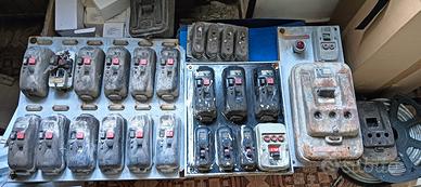 interruttori quadri elettrici antichi