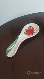 Poggia cucchiaio con farfalla di Tonino Guerra