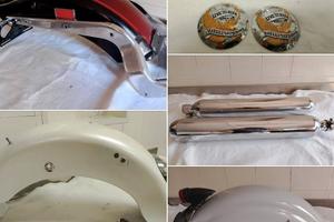 parafango posteriore harley marmitte touring