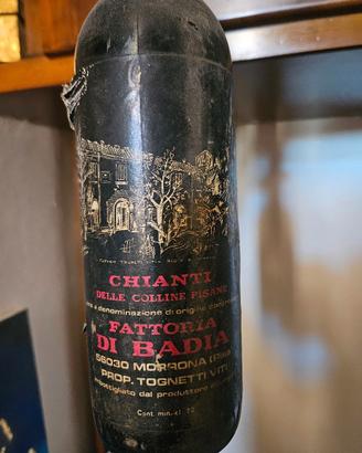 Bottiglia di vino da collezione