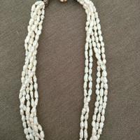 collana torchon perle vere