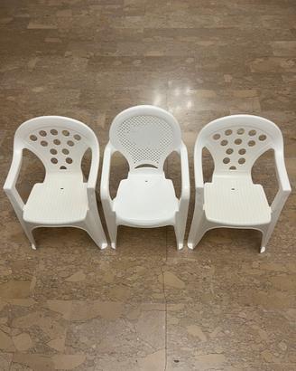Sedia in plastica per bambini