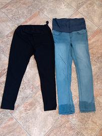 Pantaloni e jeans per donna incinta.