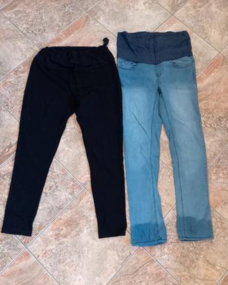Pantaloni e jeans per donna incinta.