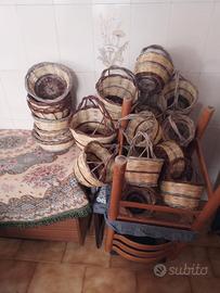 Canestri fatti a mano