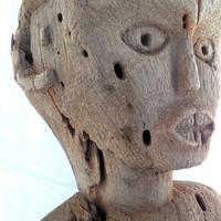 Statua funeraria Bongo Sudan arte tribale africana