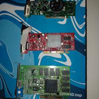 Schede video PC ATI Geforce2 Inno3d AGP vintage 