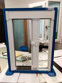 zanzariera porta finestra con carrarmato