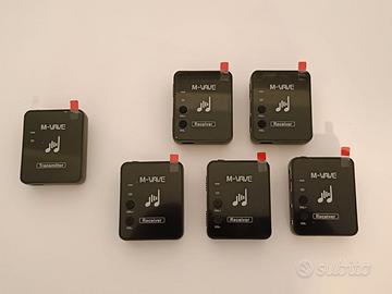 Sistema monitoraggio In-Ear M-VAVE WP-10 + cuffie