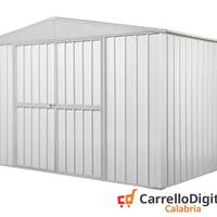 Capanno box esterno lamiera 360x175 bianco