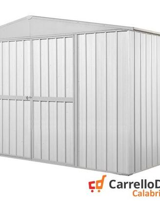 Capanno box esterno lamiera 360x175 bianco