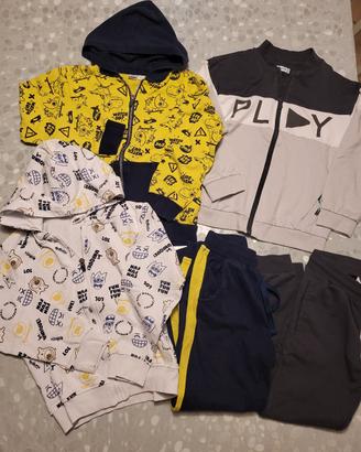 Tute garzate Mayoral e iDo 7 anni 122cm