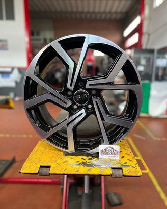 CERCHI IN LEGA VOLKSWAGEN GOLF FA 18 POLLICI NUOVI