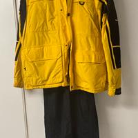 Giacca pantaloni piumino
