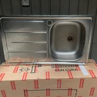 Lavandino per cucina in acciaio inox