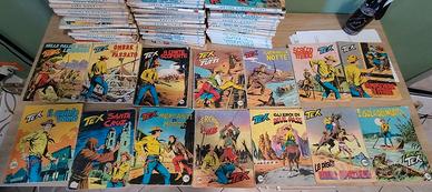 Lotto fumetti TEX - 100 numeri tutti diversi