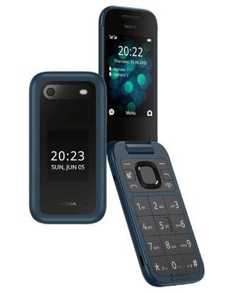 NOKIA 2660 FLIP MOBILE PHONE DUAL SIM 2G BLUE