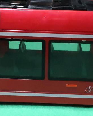 Tram Giocattolo Rosso Articolato City Tram Happy P