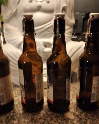 bottiglie vetro 500 ml con chiusura ermetica