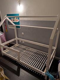 letto a casetta montessoriano 