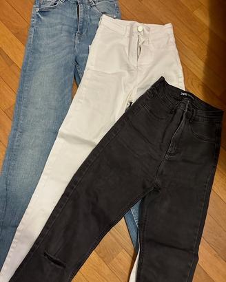jeans Zara vari colori