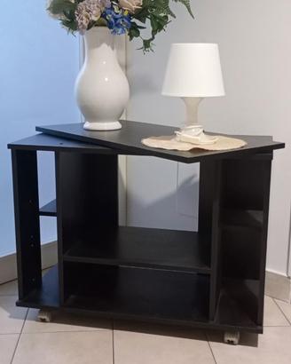 Carrello   porta  TV,   libreria  in   con  ruote