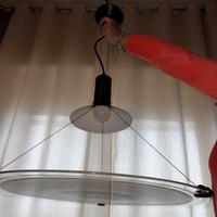 Lampadario moderno in vetro murano