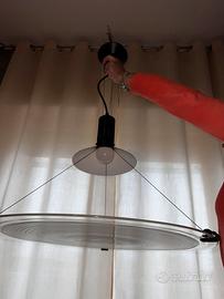 Lampadario moderno in vetro murano