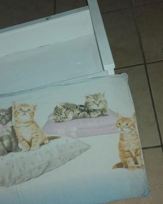 Lettino per gatti con materassino