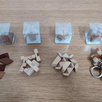 Giochi rompicapo in legno 