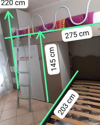 Cameretta con 2 posti letto