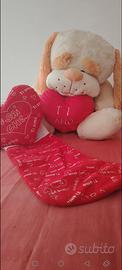 calza "ti amo" con Peluche