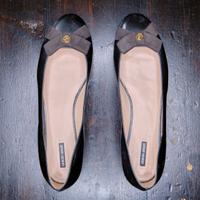 Ballerina in Pelle Giorgio Armani