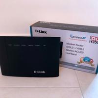 D-LINK Modem Router WiFi 1200 Mbps Dual-Band