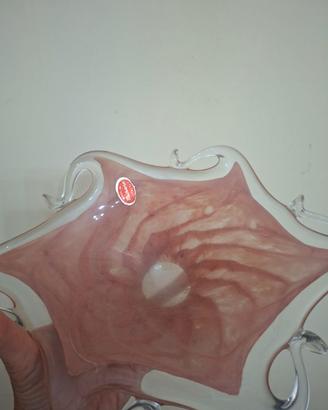 Svuotatasche/Centrotavola Vintage in Vetro Murano