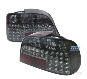 FANALI BMW SERIE 7 E38 95-02 LED FONDO CROMATO FUM