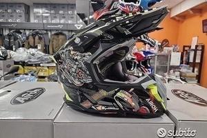 AIROH Casco Cross Twist 3 Toxic - Motor's Passion