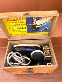 Kit Lucida Scarpe Anni 50 Funzionante Completo