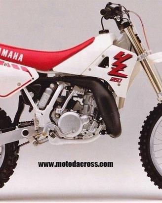 yamaha yz wr  250 89 ricambi 