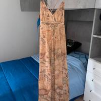 Abito lungo Alviero Martini 1A classe in crêpe