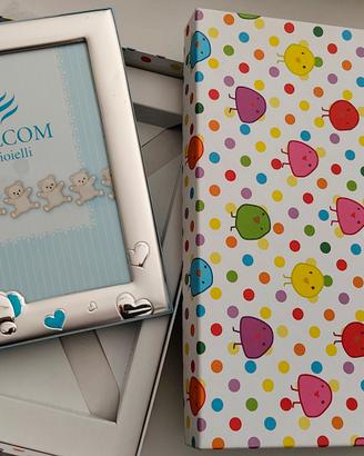 cornice argento bambino