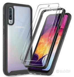 Cover Samsung Galaxy A70 con Vetro Temperato