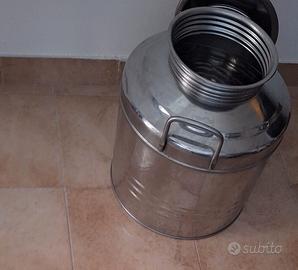 Orno acciaio inox 30l