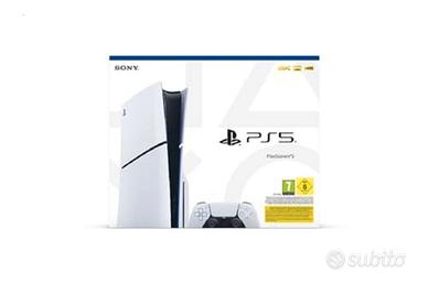 PlayStation slim 1tb siggiltata nuova