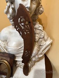 Antico Tagliacarte sorrentino Liberty in ulivo